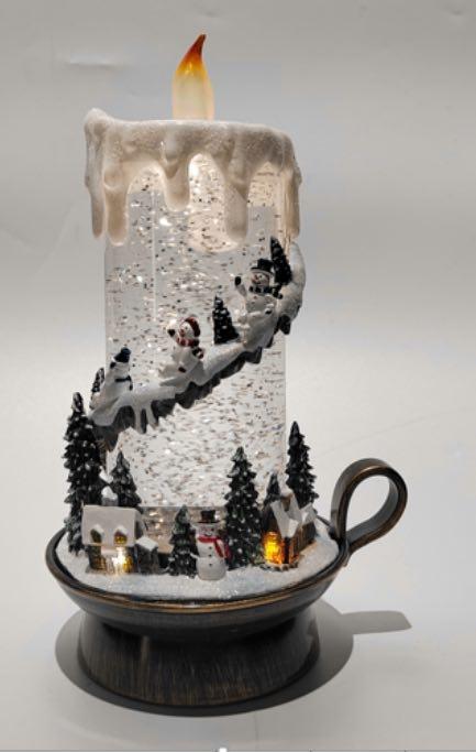 Ночник новогодний Свеча WDL 21020B/3580 декоративный