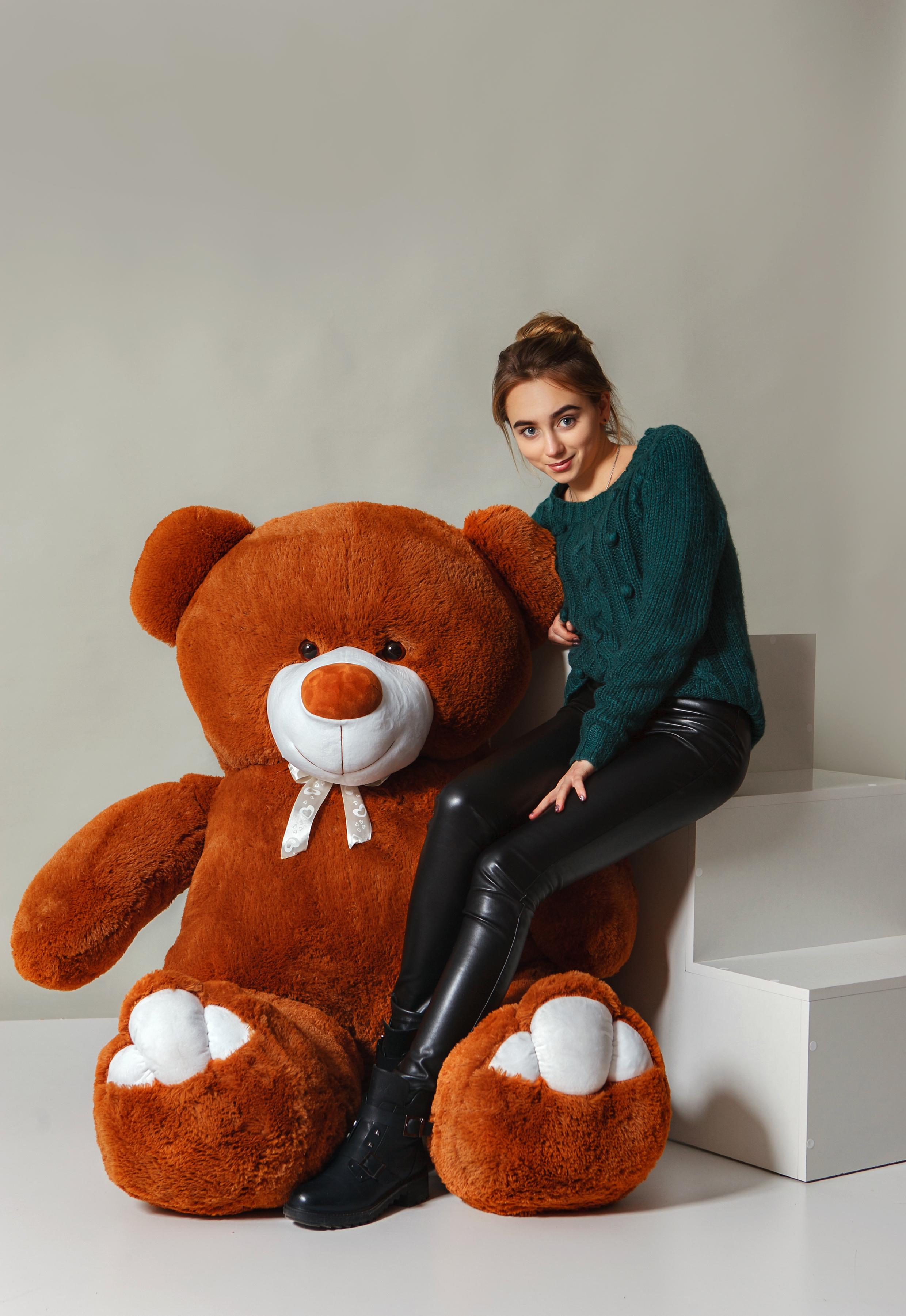 Ведмідь плюшевий HappyDays Ветлі 2 м Коричневий (Vetli20005)