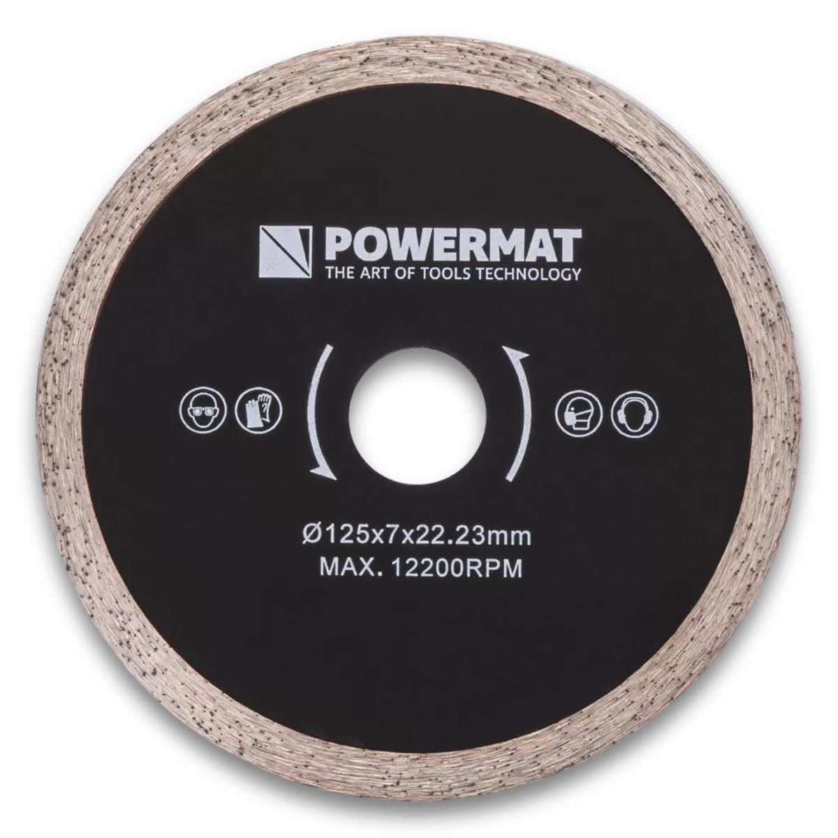 Плиткоріз ручний Powermat PM-PDG-1400M 1400 Вт 13000 об/хв Жовтий - фото 8