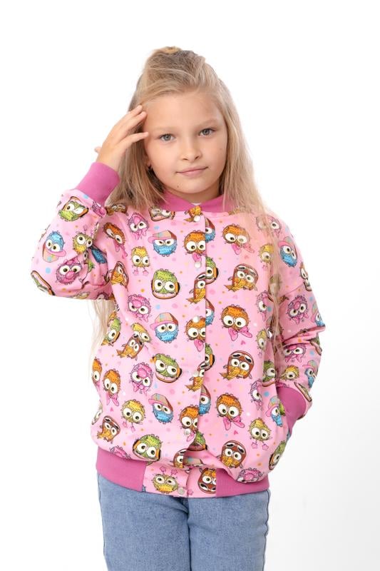 Бомбер для дівчинки Носи Своє 98 см Рожевий (6404-055-5)