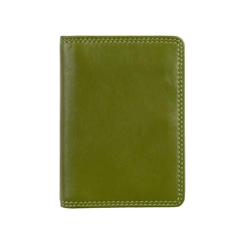 Кожаный кошелек-картодержатель Visconti RB111 Madagascar Lime Multi (RB111 LIME M)