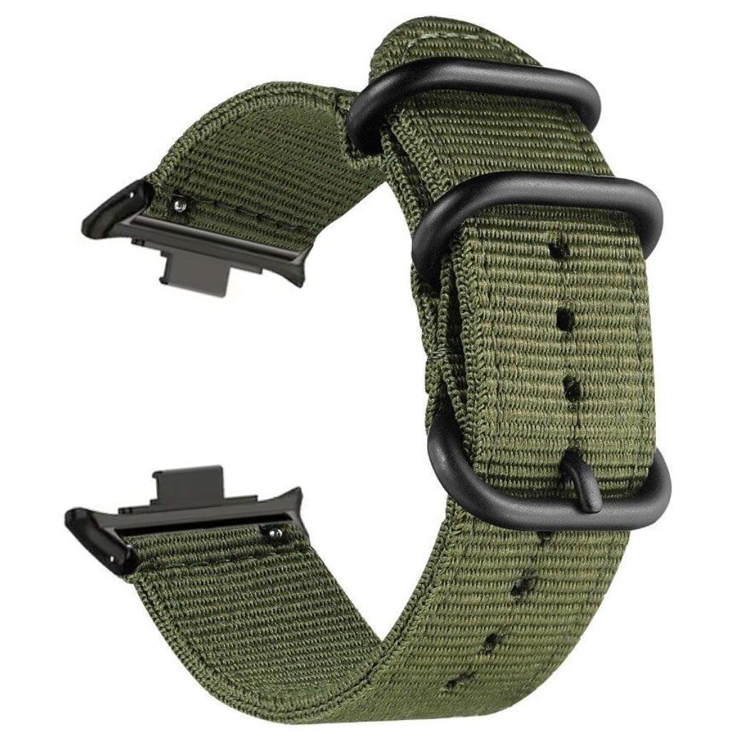 Ремешок нейлоновый Primo Traveller для часов Xiaomi Redmi Watch 5/Xiaomi Smart Band 9 Pro Army Green (2618109765)