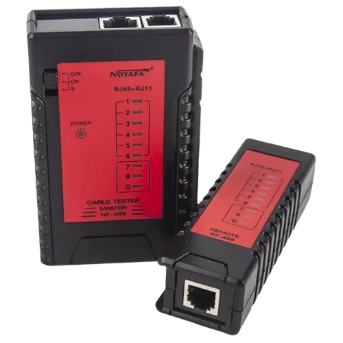 Тестер кабельный Noyafa NF-468 проверка RJ45/RJ11 LAN до 300 м (36522317) Тестер кабельный Noyafa NF-468 проверка RJ45/RJ11 LAN до 300 м (36522317)