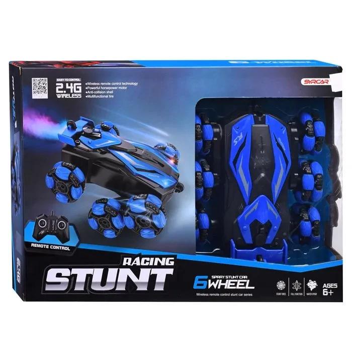 Машинка-перевертень RC Stunt Car на радіокеруванні з ефектами 8-ми колісна