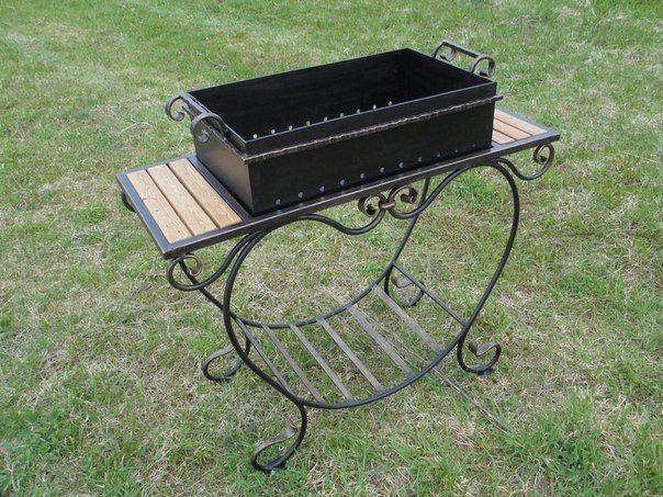 Мангал кованый GoodsMetall М7