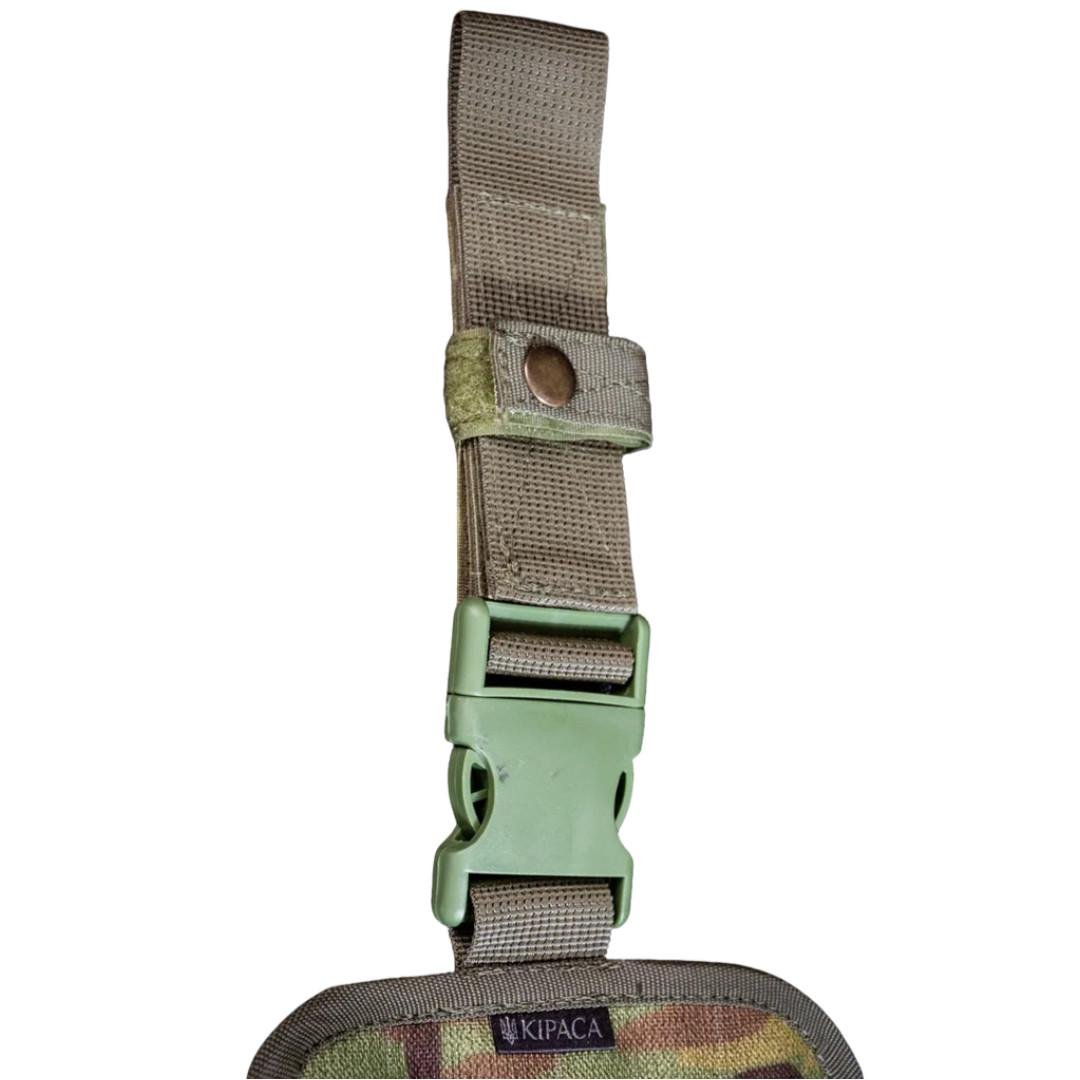 Платформа на стегно для підсумків Kirasa Cordura 1000D Molle 15х20 Multicam (KI285) - фото 3