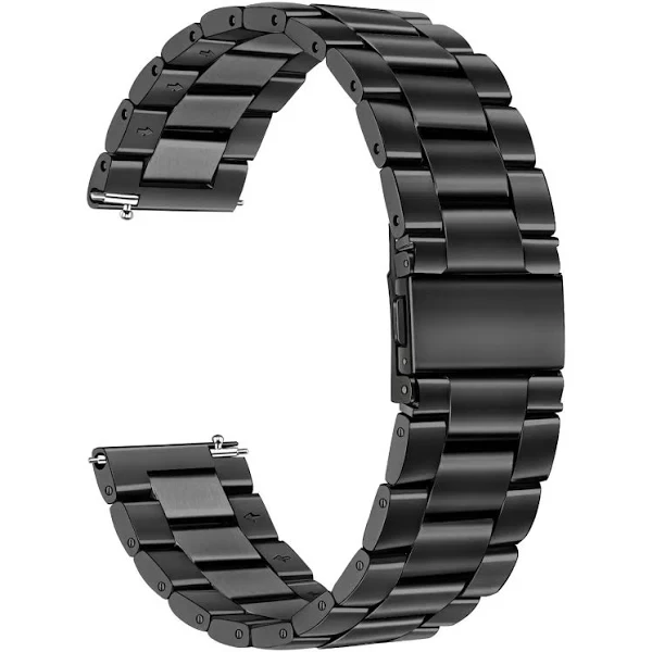 Ремешок CDK Metal Fitlink Steel Watch Band 22 мм для Huawei Watch GT Runner Black (012874)