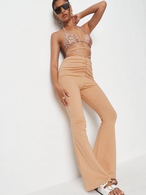 Брюки Missguided р. 38 Бежевый (R9347705)