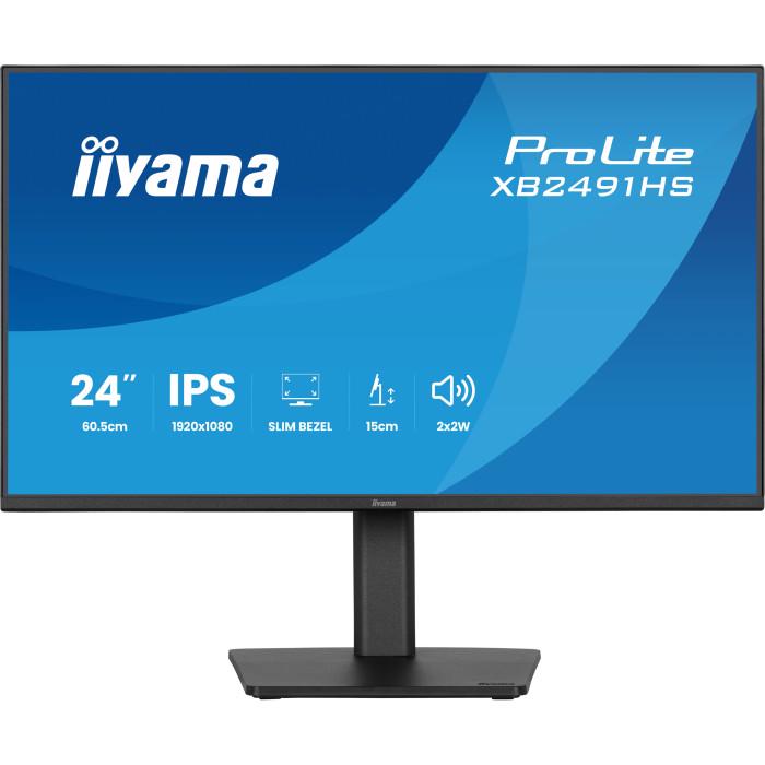 Монитор Iiyama ProLite XB2491HS-B1 Black (35386479)