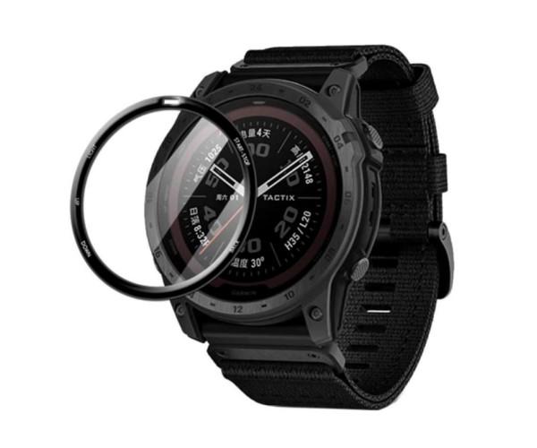 Стекло противоударное защитное SoftGlass Full Cover P ммA для Garmin Descent G2 Black