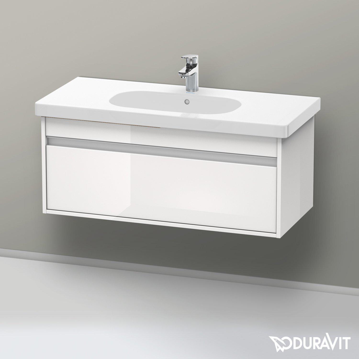 Тумба под умывальник DURAVIT Ketho KT666802222 100x41x45,5 см Белый (113260) - фото 2 Тумба под умывальник DURAVIT Ketho KT666802222 100x41x45,5 см Белый (113260) - фото 2