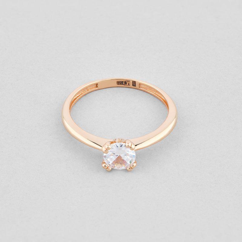 Каблучка золота Взаємне кохання р. 17 (1010100377-ч-17) - фото 3 Каблучка золота Взаємне кохання р. 17 (1010100377-ч-17) - фото 3