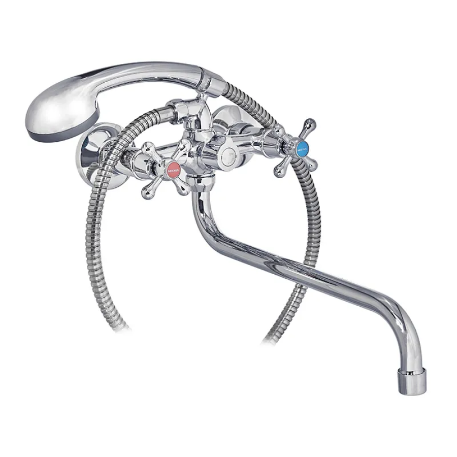 Смеситель для ванной MIXXUS Mauro 140-B Chrome (MI6256)