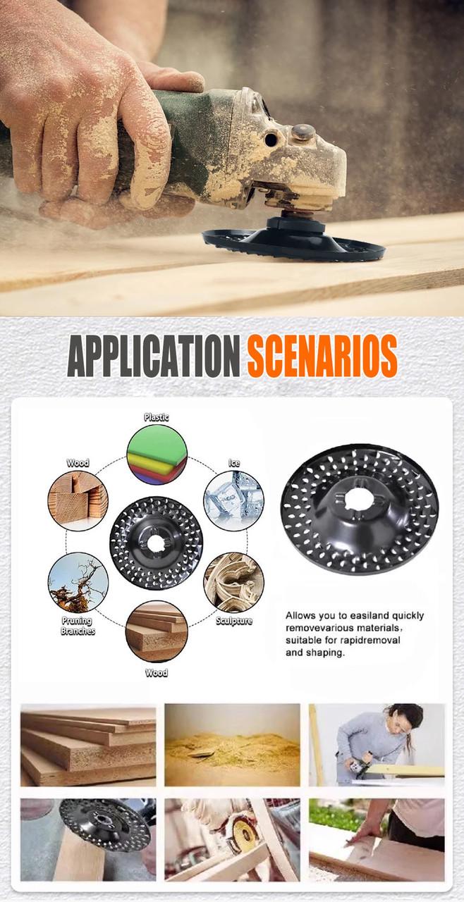 Альфа-диск по дереву скругленный тонкий 125 мм (54353) - фото 4 Альфа-диск по дереву скругленный тонкий 125 мм (54353) - фото 4