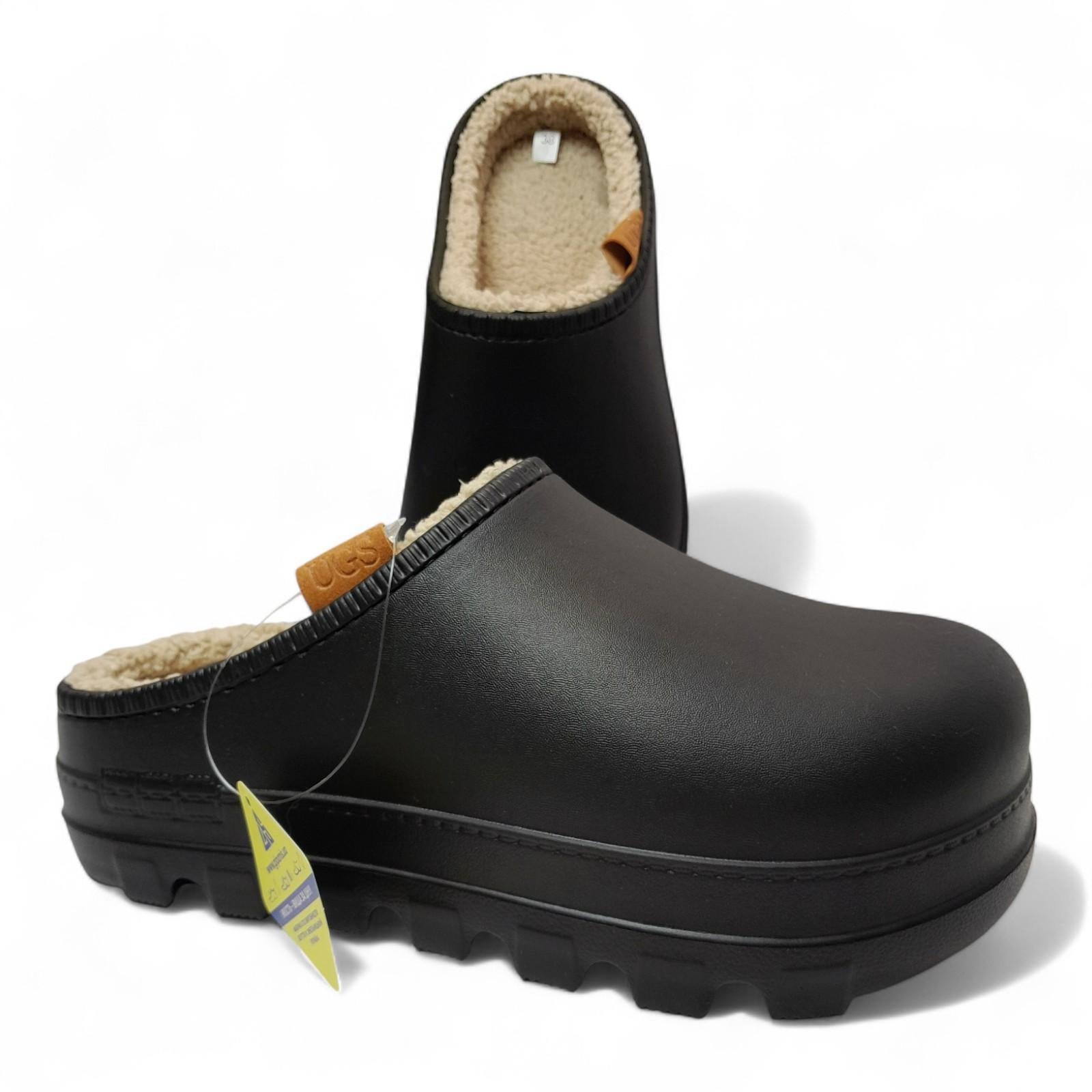 Сабо женские утепленные GIPANIS р. 37 23,5 см Черный (2807603040) - фото 5