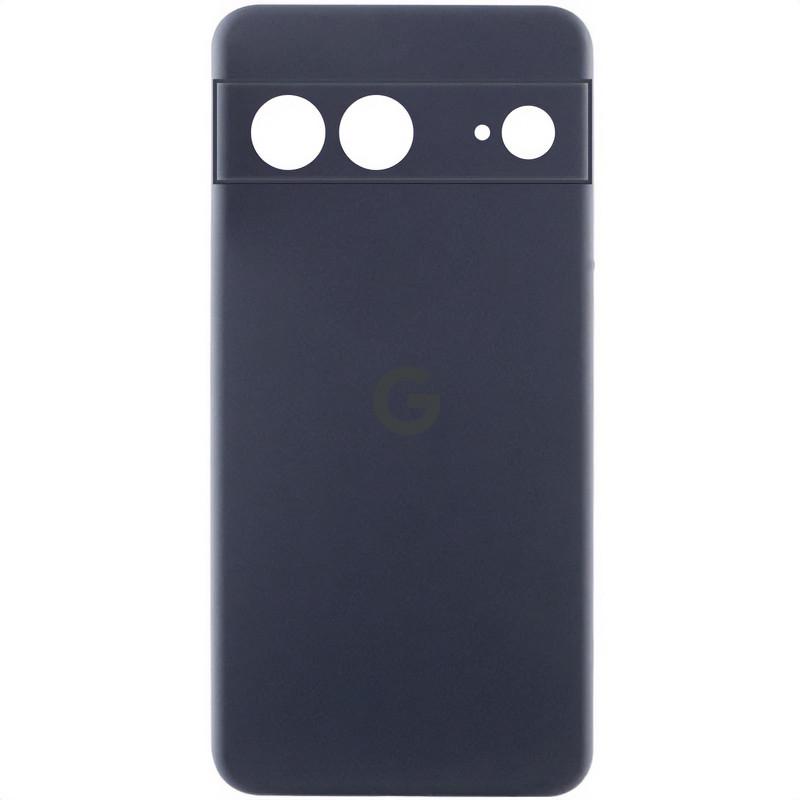 Протиударний Чохол Silicone Cover Lakshmi Full Camera (AAA) with Logo для Google Pixel 7 Сірий / Dark Gray