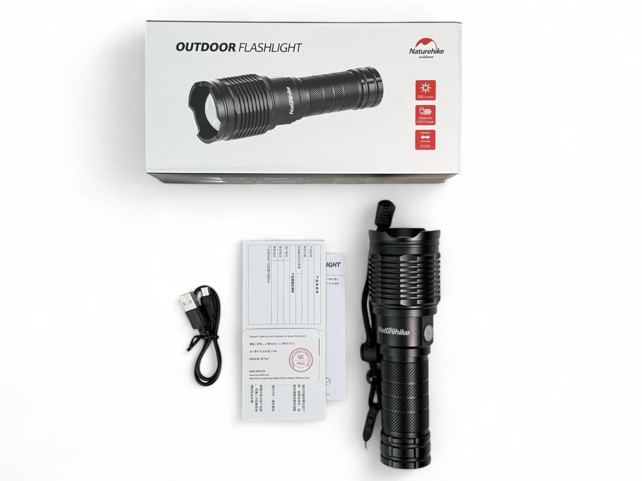 Фонарь ручной для рыбалки и охоты Naturehike NH20ZM009 - фото 5 Фонарь ручной для рыбалки и охоты Naturehike NH20ZM009 - фото 5