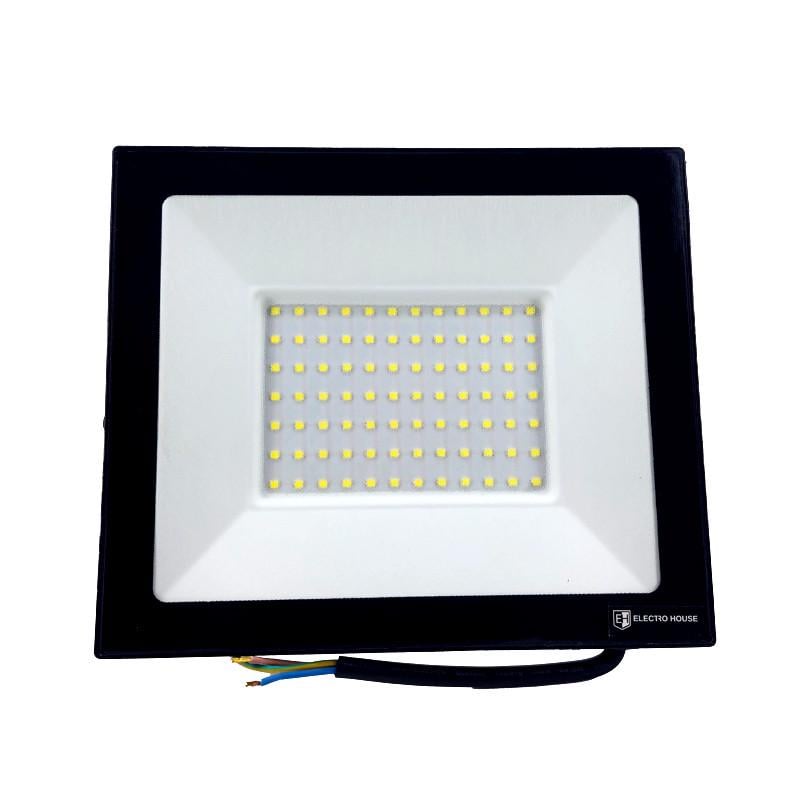 LED прожектор 100 Вт 6500К 9000 Лм IP65 ElectroHouse