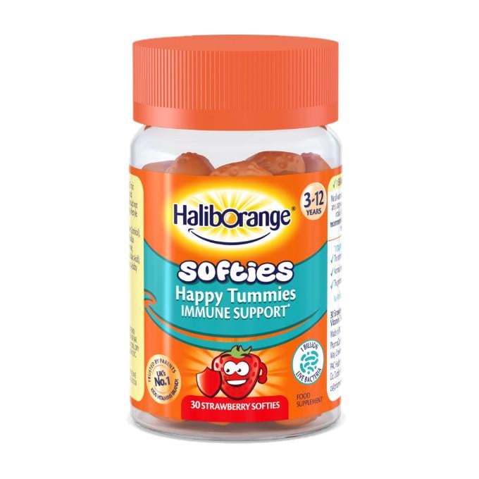 Витамин С Haliborange Happy Tummies Immune Support 30 капс. Клубника (21482-01)