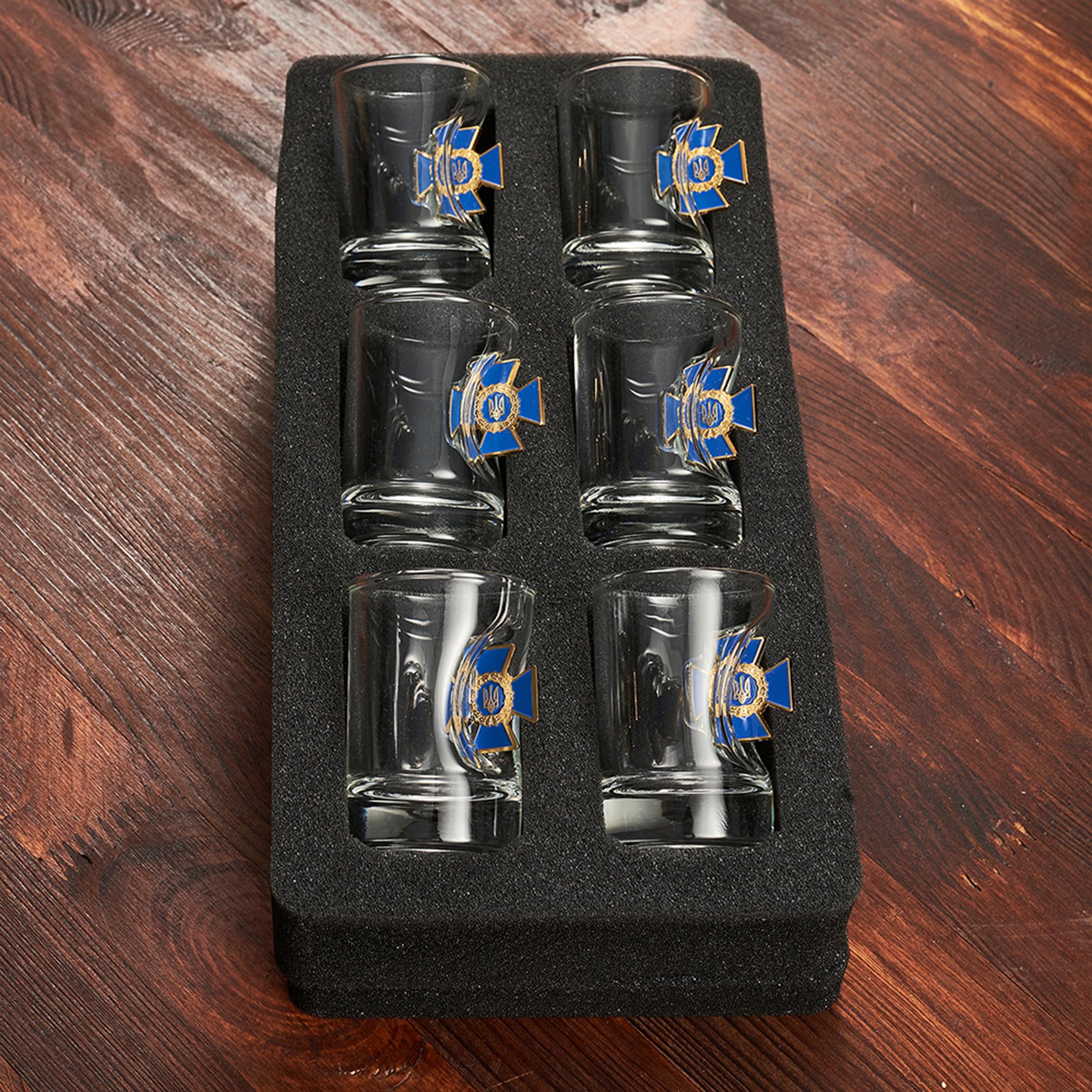 Набор VSKLO БК маленький графин и рюмки СБУ (28918583) - фото 3 Набор VSKLO БК маленький графин и рюмки СБУ (28918583) - фото 3