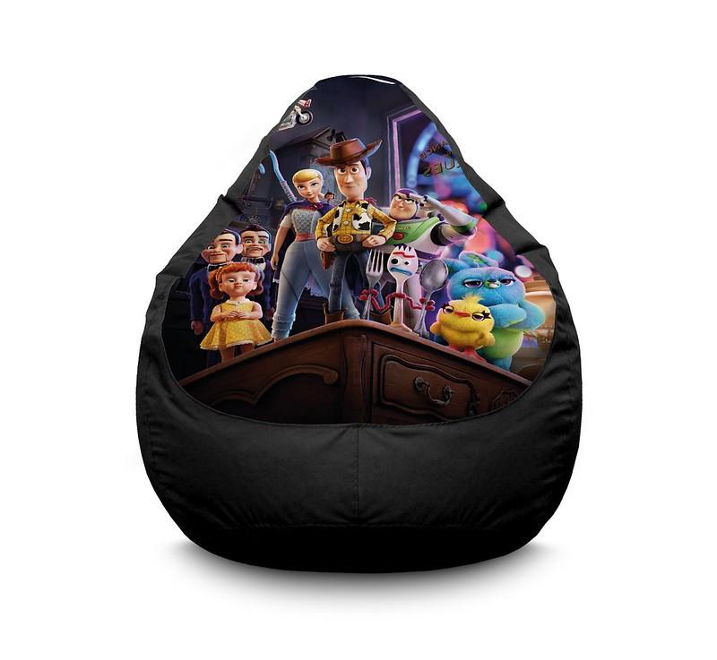 Кресло мешок iPuff Toy Story 4 The Bensons Bunny Gabby Gabby and other Оксфорд XXXL 100х135 см Черный Кресло мешок iPuff Toy Story 4 The Bensons Bunny Gabby Gabby and other Оксфорд XXXL 100х135 см Черный