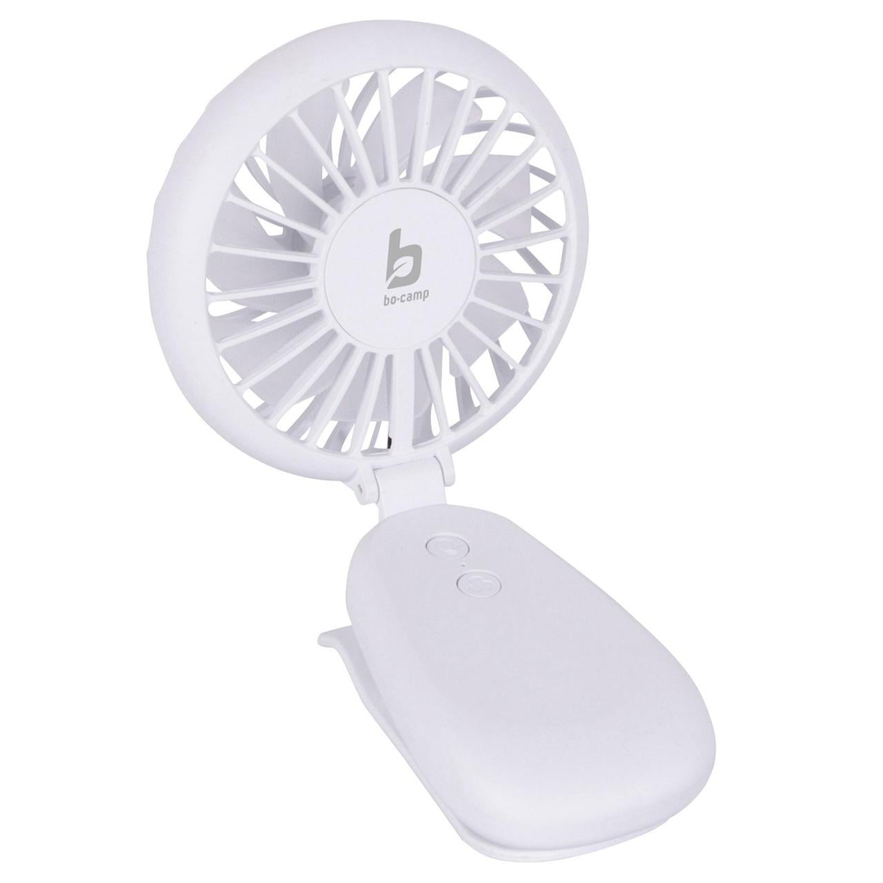 Вентилятор аккумуляторный Bo-Camp Mini Fan With Clamp White (8520960) Вентилятор аккумуляторный Bo-Camp Mini Fan With Clamp White (8520960)
