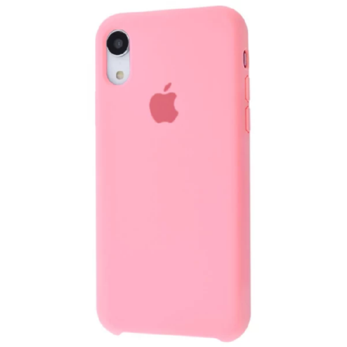 Чехол SIlicone Case для iPhone XR Protective Matte Pink