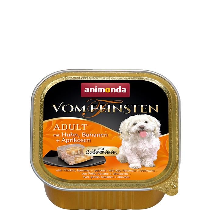 Консервы для собак Animonda Vom Feinsten с курицей/бананом/абрикосом 150 г (4017721826457)