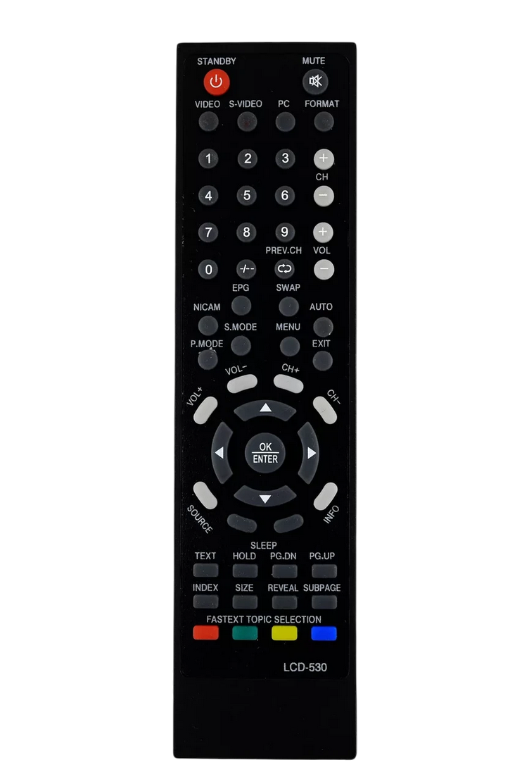 Пульт для телевизора NOKASONIC LCD 838 ver.2 (1921743056)