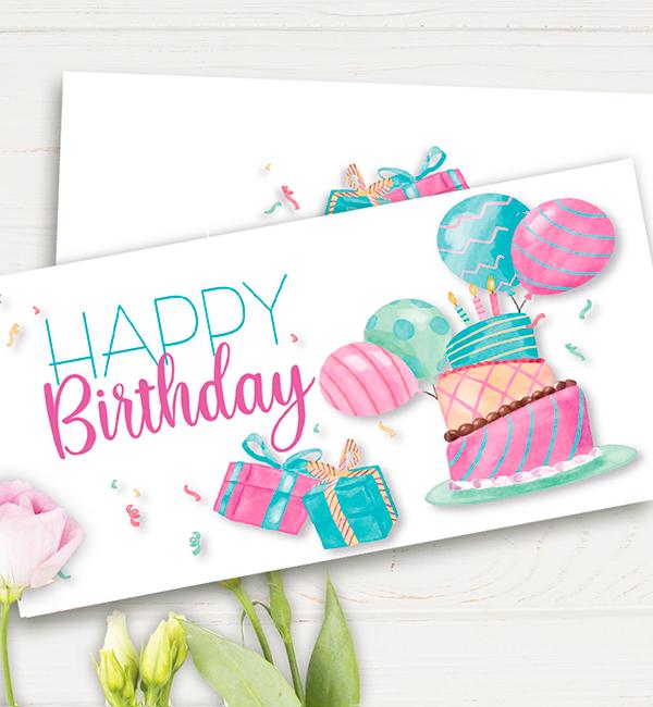 Конверт для денег HB cake (51919)