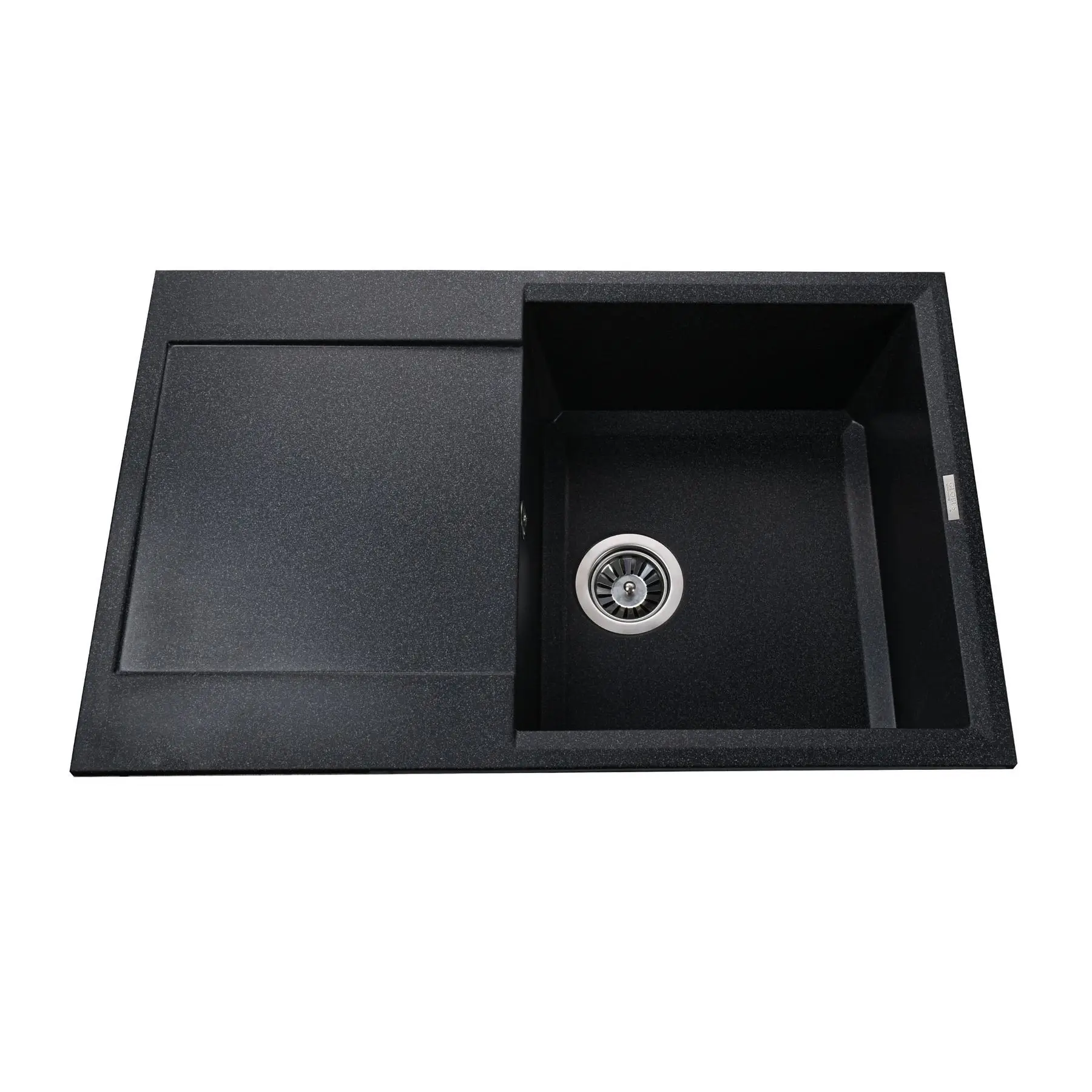 Мойка гранитная Globus Lux KOMO А0001 790х500 мм Графитовая (GSR-00006137) Мойка гранитная Globus Lux KOMO А0001 790х500 мм Графитовая (GSR-00006137)
