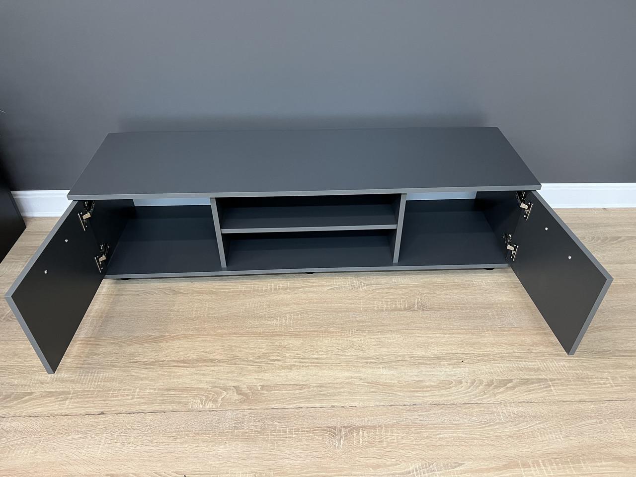 Тумба ТБ смарт 1390х380х400 мм Антрацит - фото 3 Тумба ТБ смарт 1390х380х400 мм Антрацит - фото 3