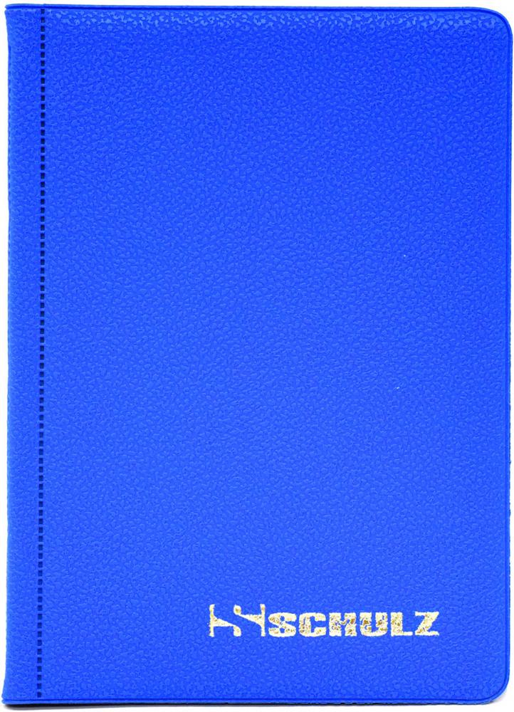 Альбом Schulz для 96 монет до 34 мм Синий (А09959)
