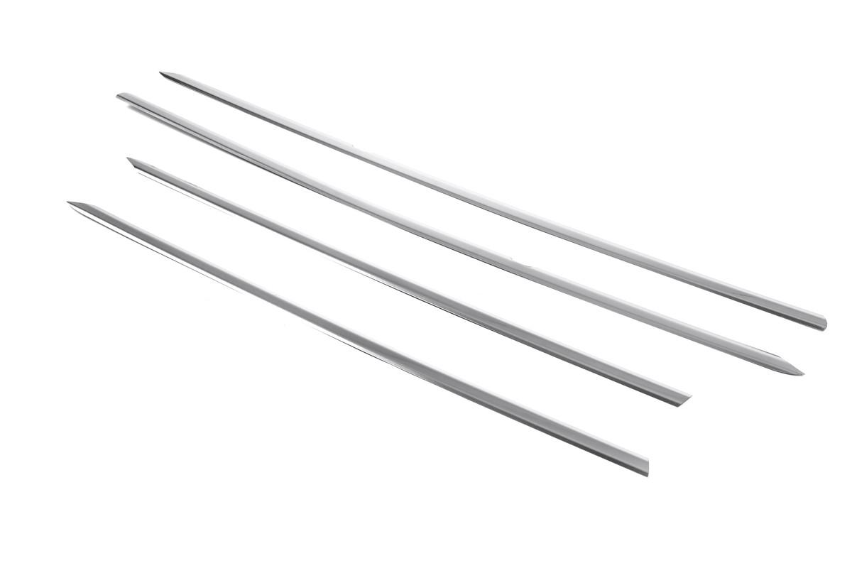 Молдинги стекол нижние Skoda Octavia A5 2004-2013 4 шт. (12949265)