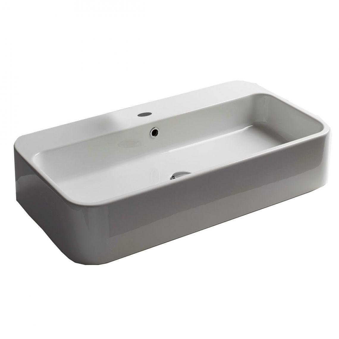 Умивальник на стільницю AXA Cosa 80x45 см Білий (8630001)