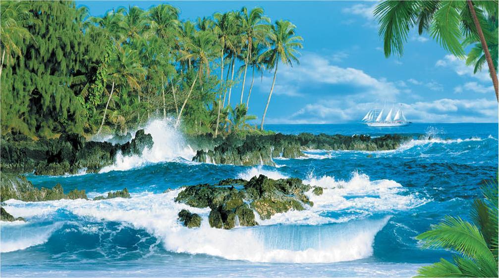 Фотообои на бумажной основе Artdecor Остров Робинзона 194х335 см (2000000450674)