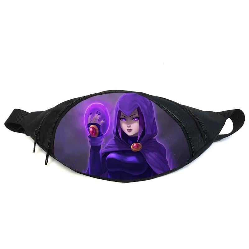 Поясная сумка-бананка Юные титаны TT-02 Черный (2181713124) Поясная сумка-бананка Юные титаны TT-02 Черный (2181713124)
