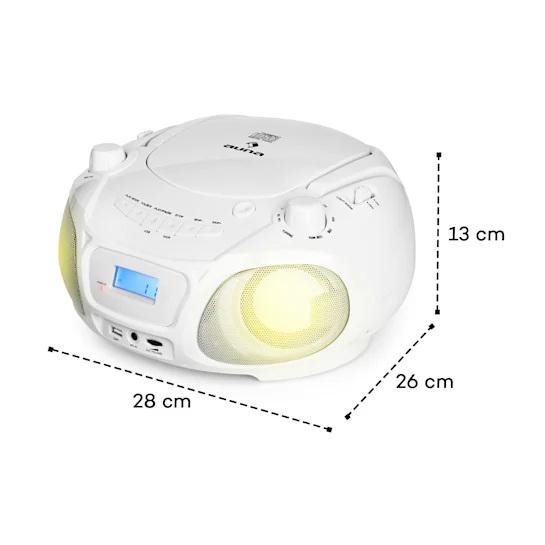 Бумбокс Auna Roadie Sing CD Boombox (10032056) - фото 6