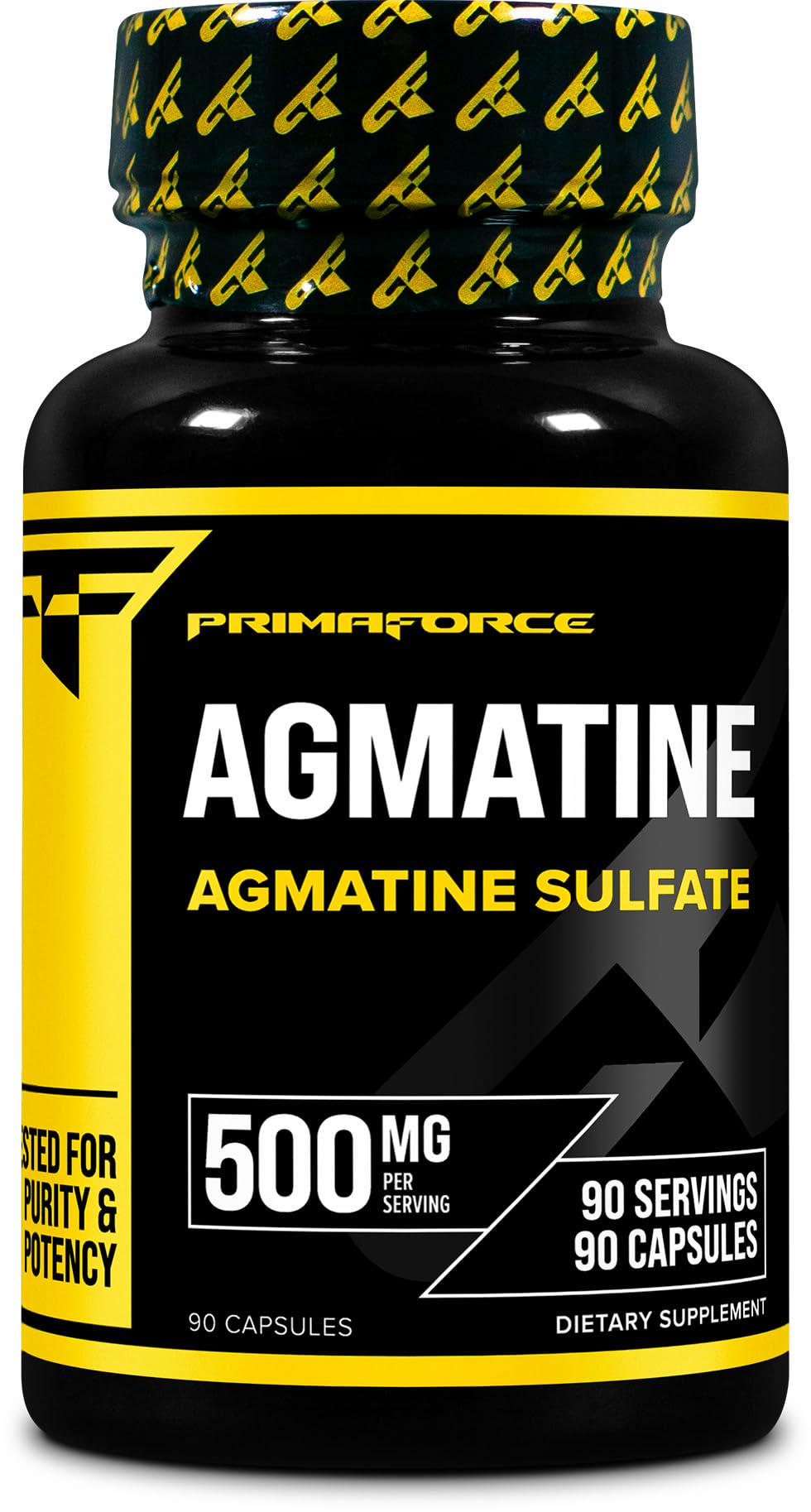 Агматин Primaforce Agmatine Sulfate 500 mg 90 капс,