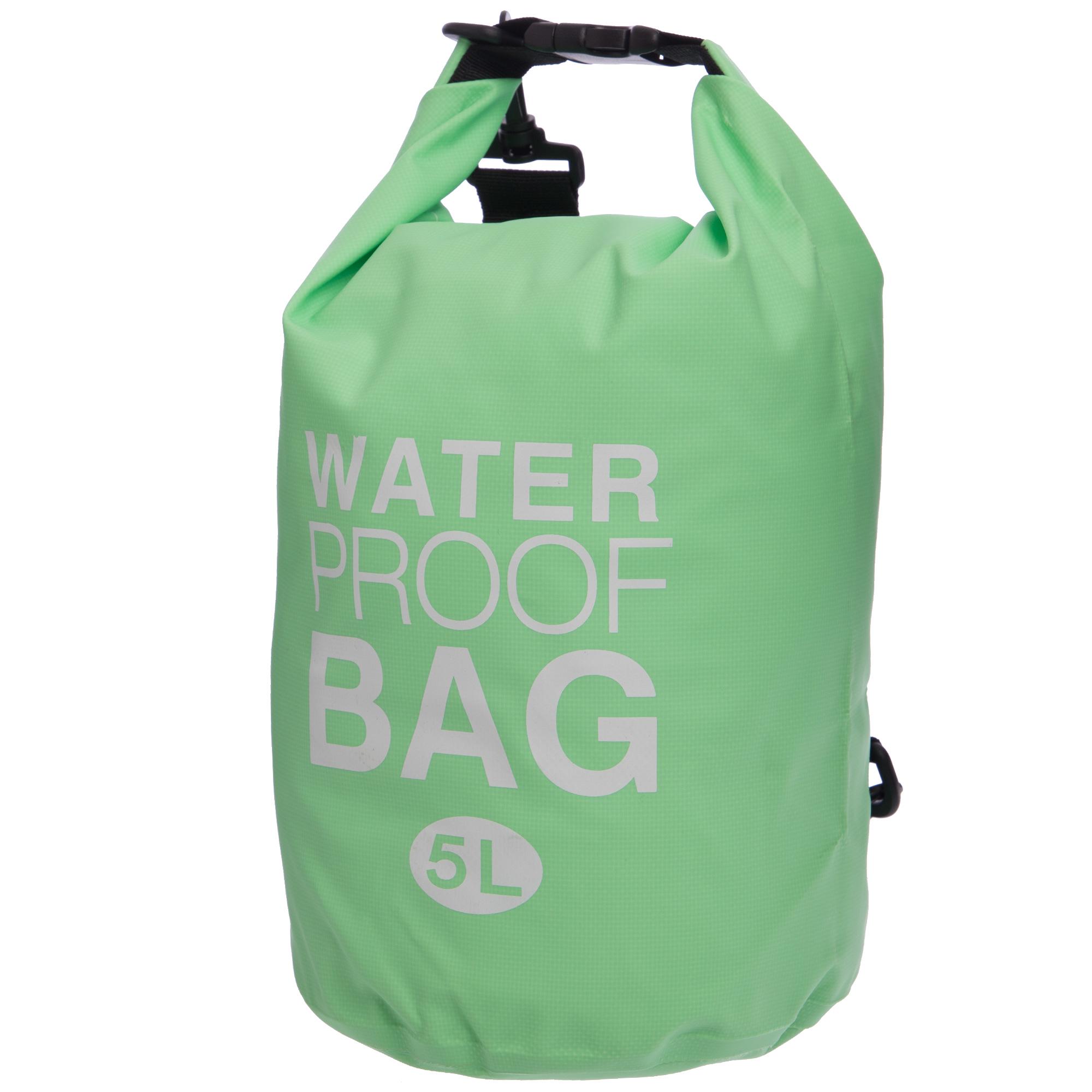 Водонепроницаемый гермомешок SP-Sport Waterproof Bag TY-6878-5 5 л Зеленый (NA001449)