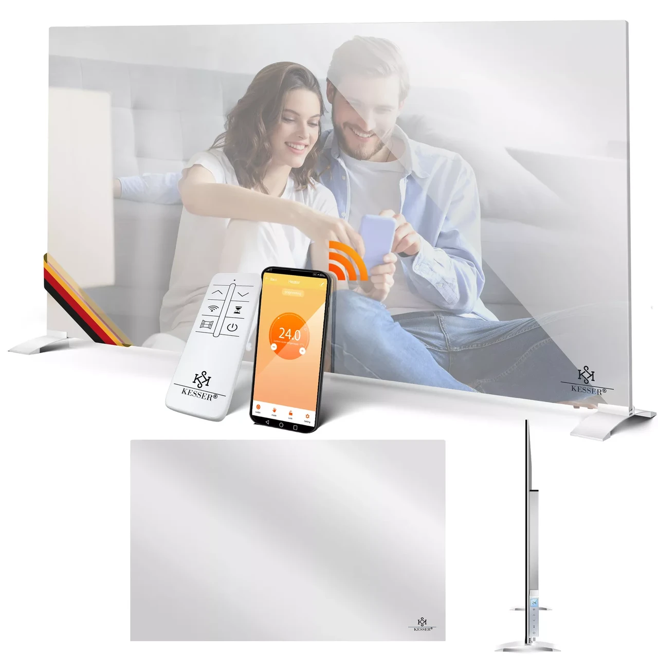 Инфракрасный обогреватель KESSER 50°C 500 Вт (225852449725-500) - фото 2