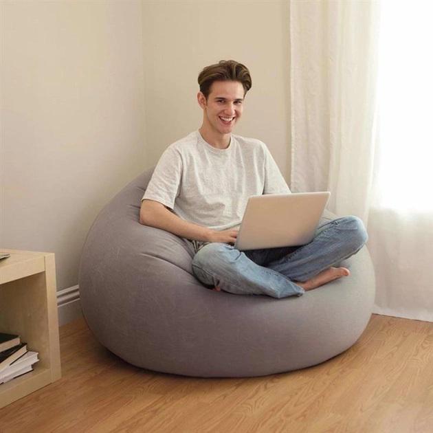 Крісло-мішок надувне Intex 68579 Beanless Bag Chair 107х104х69 см (68579) - фото 2