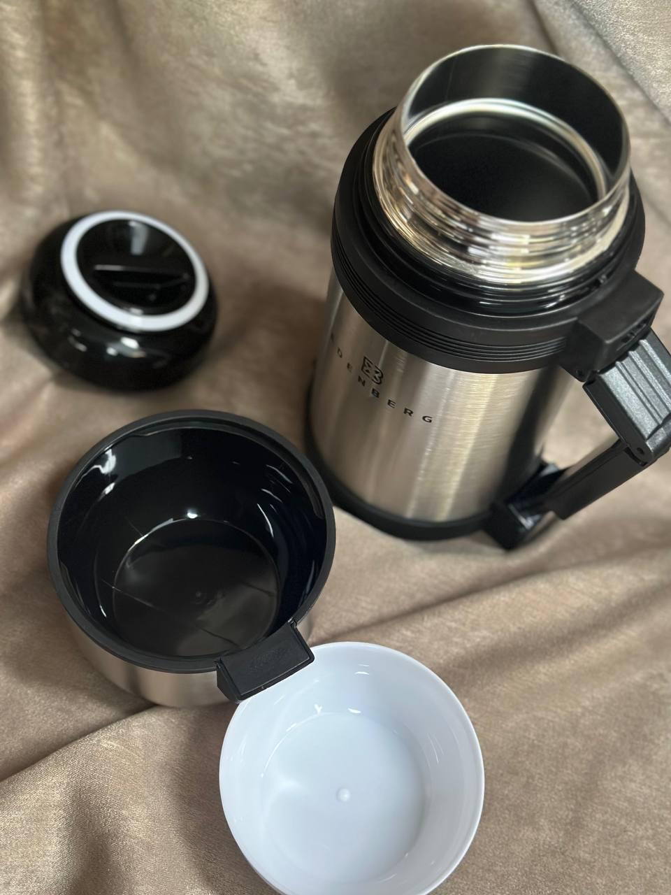 Термос пищевой Edenberg EB-3506 из нержавеющей стали 800 мл (21784802) - фото 2 Термос пищевой Edenberg EB-3506 из нержавеющей стали 800 мл (21784802) - фото 2