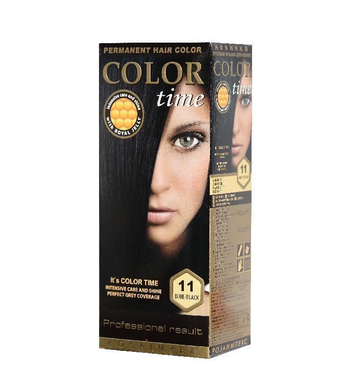 Краска для волос Color Time 11 Сине-черний