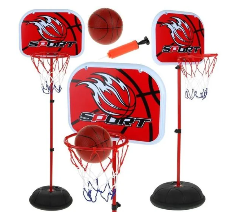 Детская баскетбольная стойка M-5708 передвижная (2700122320) - фото 4 Детская баскетбольная стойка M-5708 передвижная (2700122320) - фото 4