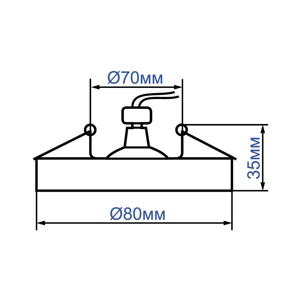 Светильник встраиваемый Feron CD1901 - фото 2 Светильник встраиваемый Feron CD1901 - фото 2