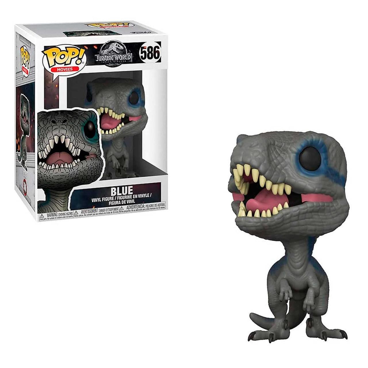 Дитяча ігрова фігурка Funko Pop Blue Jurassic World 2 10 см (B JW2 586)