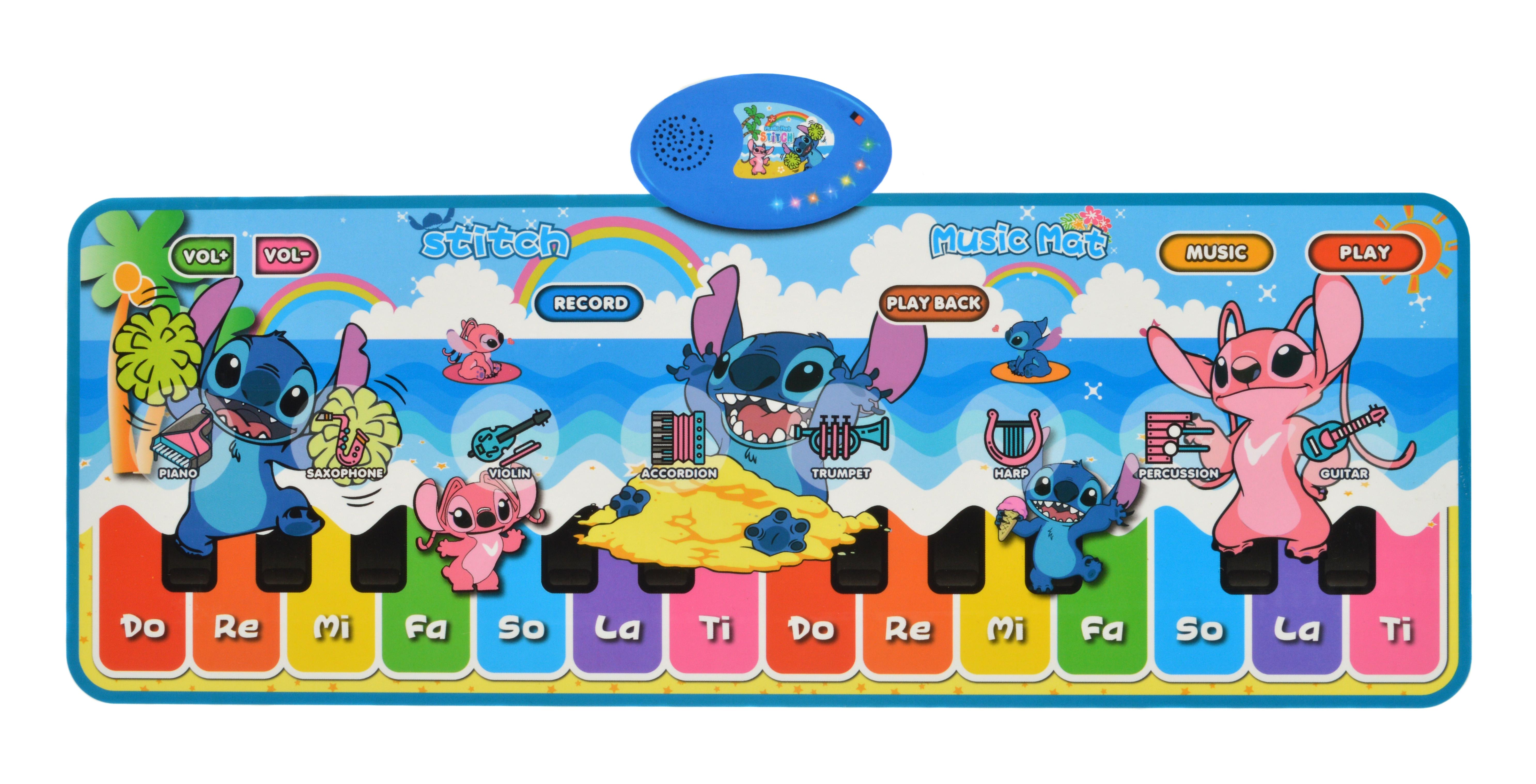 Коврик музыкальный пианино 110x40 см