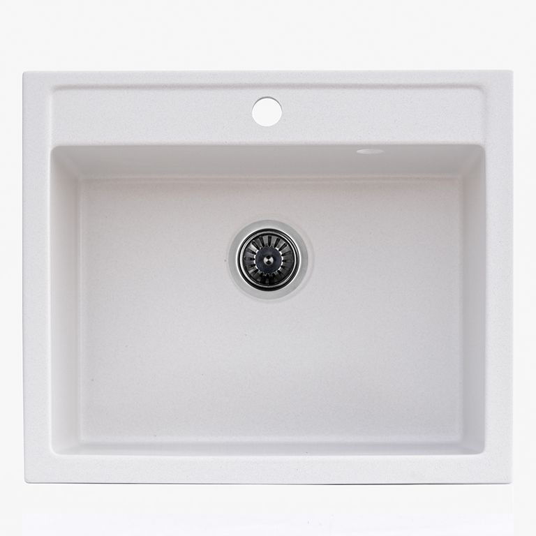 Мойка кухонная Platinum Irena 5850S Белый (353176)