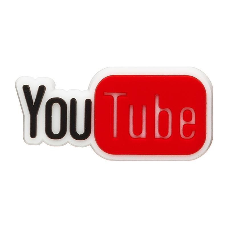 Джибитс для кроксов 1708 YouTube 1 шт. (2236673686)